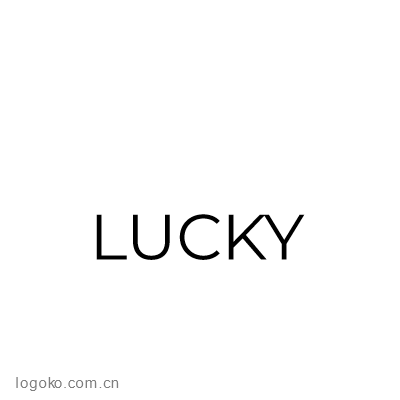 LUCKYlogo设计