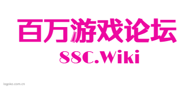 百万游戏论坛logo设计