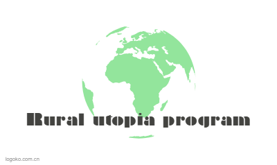 Rural utopia programlogo设计