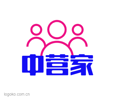 中营家logo设计