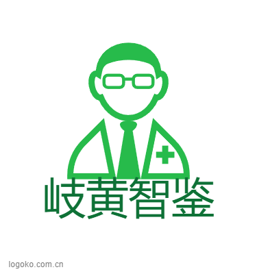 岐黄智鉴logo设计