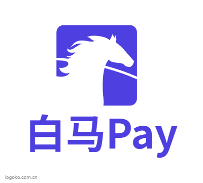 白马Paylogo设计
