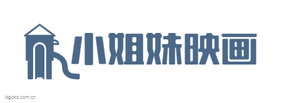 小姐妹映画logo设计