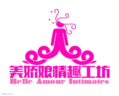 美娇娘情趣工坊logo设计
