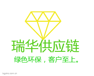 瑞华供应链logo设计