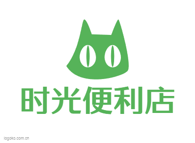 时光便利店logo设计