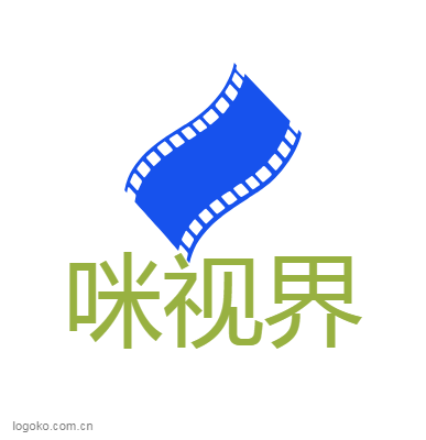 咪视界logo设计