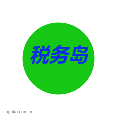 税务岛logo设计