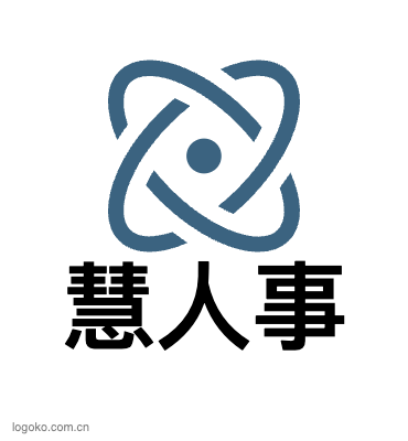 慧人事logo设计