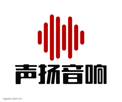 声扬音响logo设计
