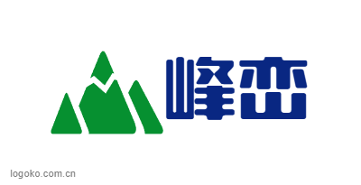 峰峦logo设计