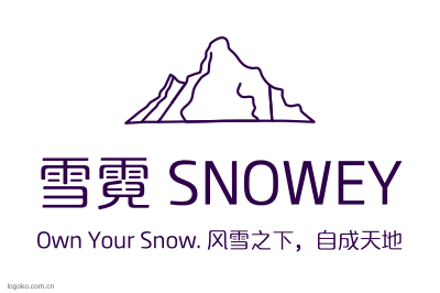 雪霓 SNOWEYlogo设计