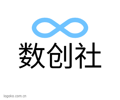 数创社logo设计