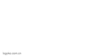 左对齐logo设计
