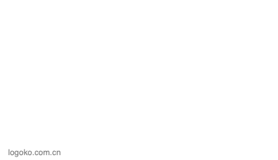 右对齐logo设计