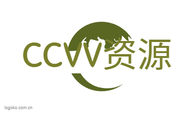 CCVV资源logo设计