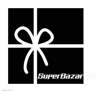 SuperBazar MXlogo设计