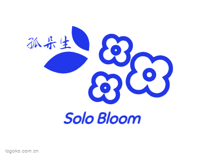 孤朵生logo设计