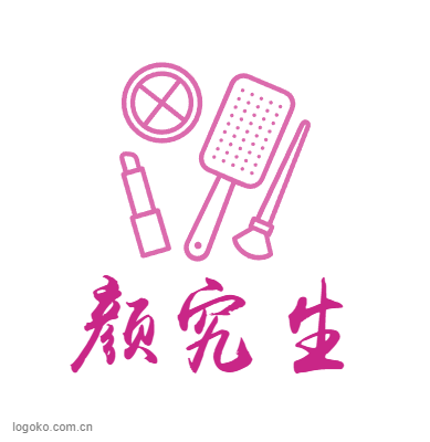 颜究生logo设计